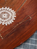 Gold hand chain