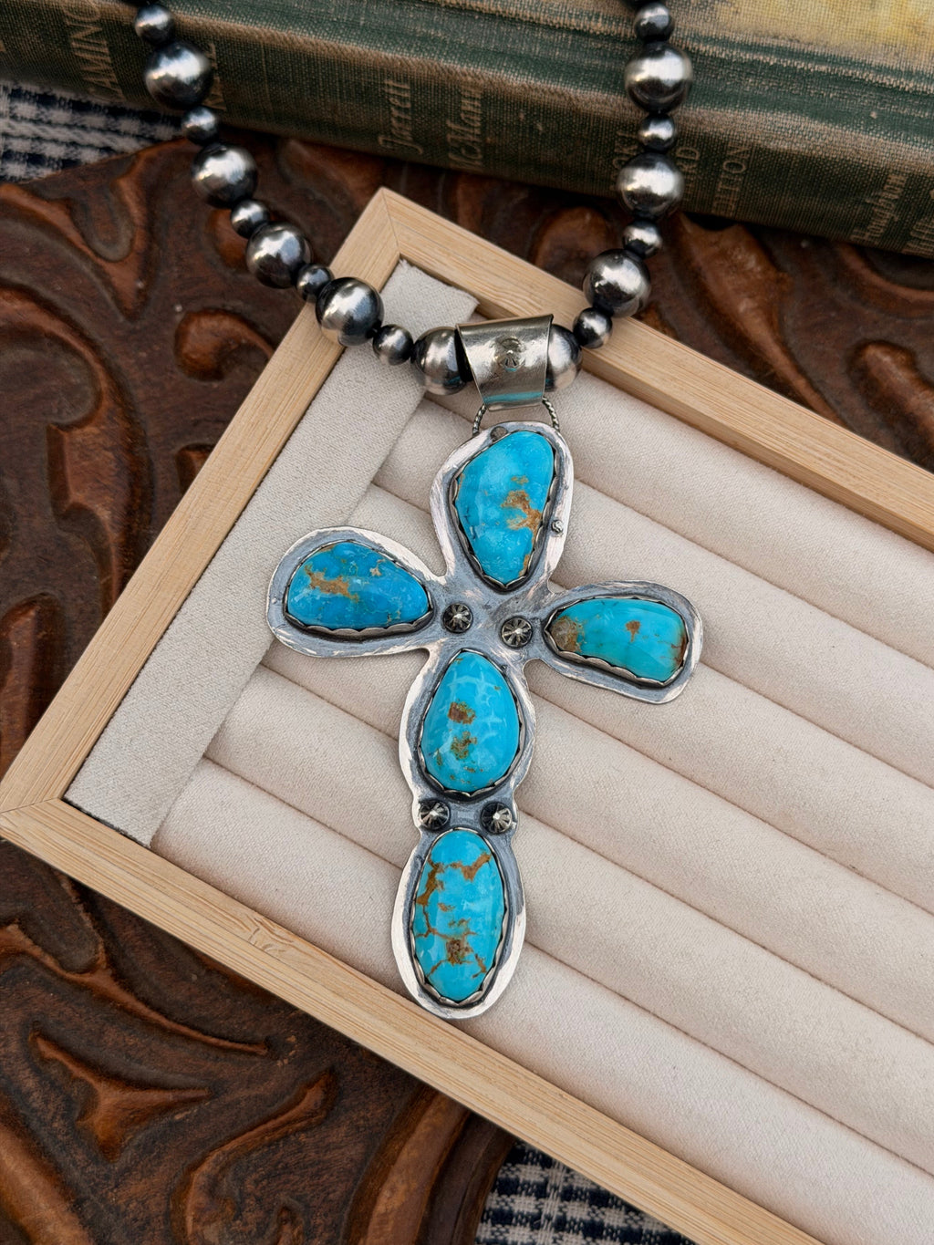 Ivy Cross Pendant