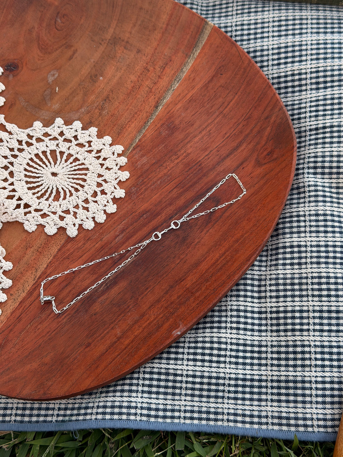 Sterling hand chain