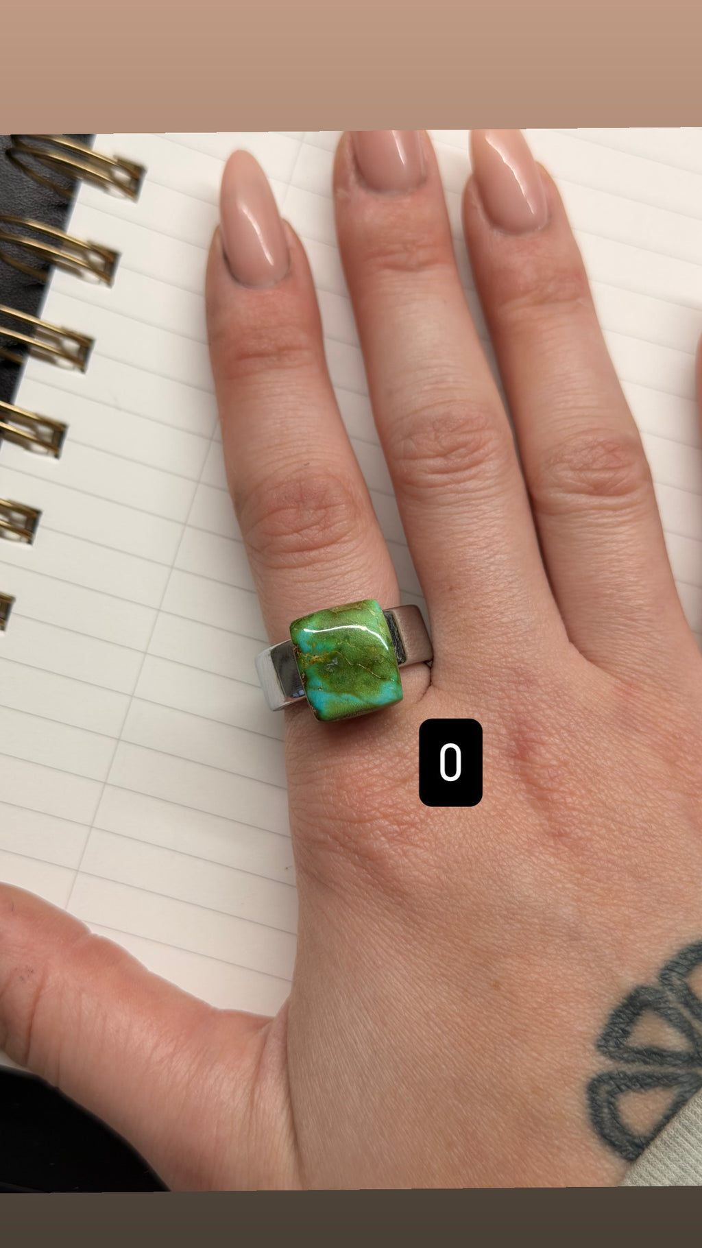 Oura ring deposit O