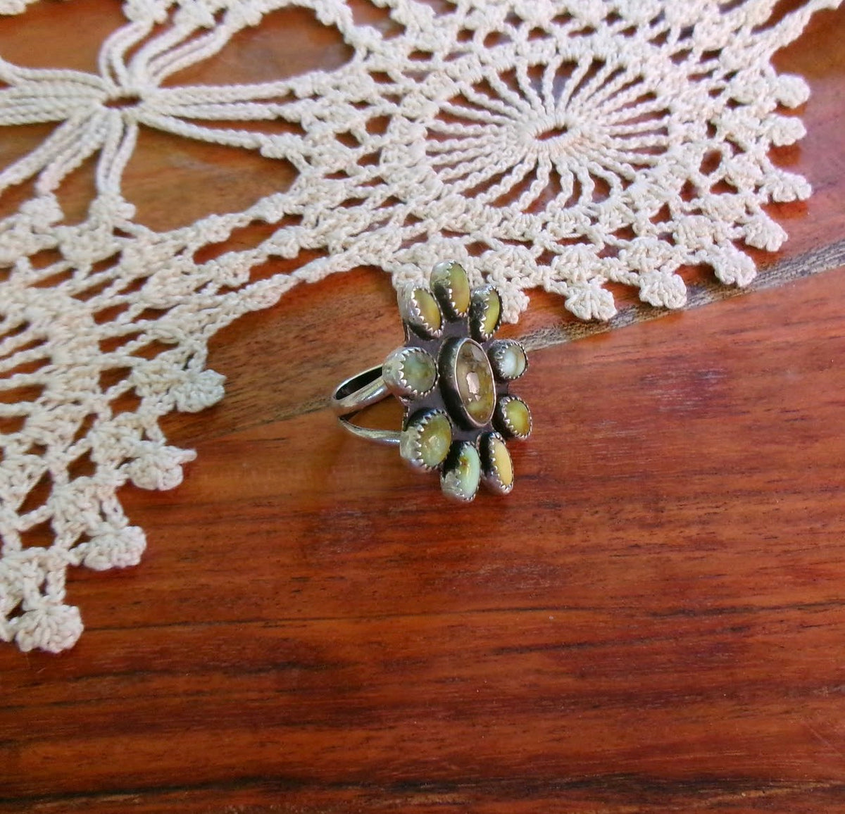 Palomino Blossom RIng