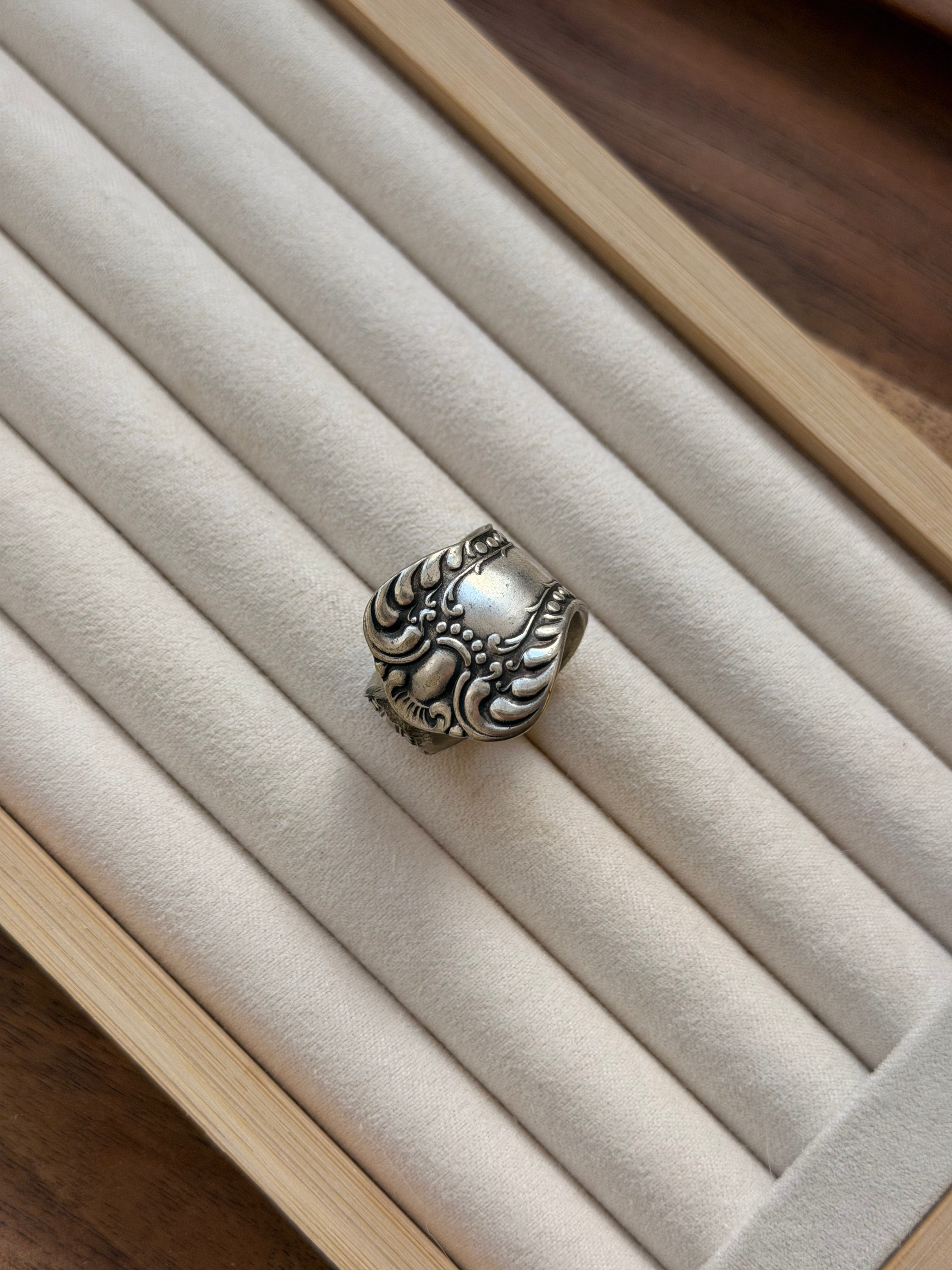 Spoon ring size 10